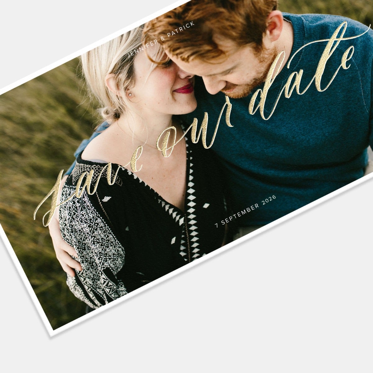 Hand-Lettering Save the Date