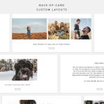 Word Window Holiday Card