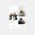 Joy Multi-Image Holiday Card