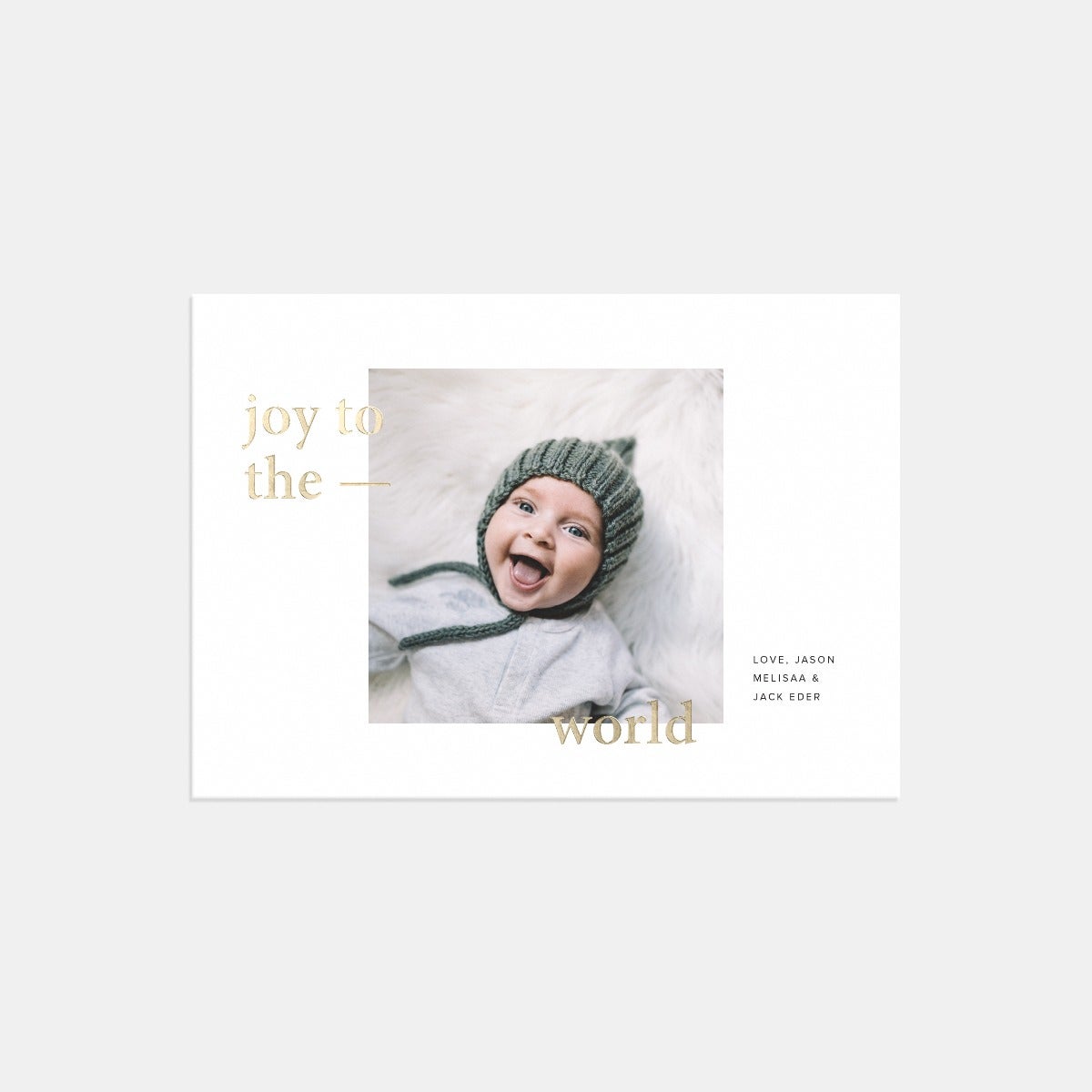 Joy to the World Holiday Card by Artifact Uprising | Cards