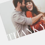 Classic Thank You Card (Horizontal)