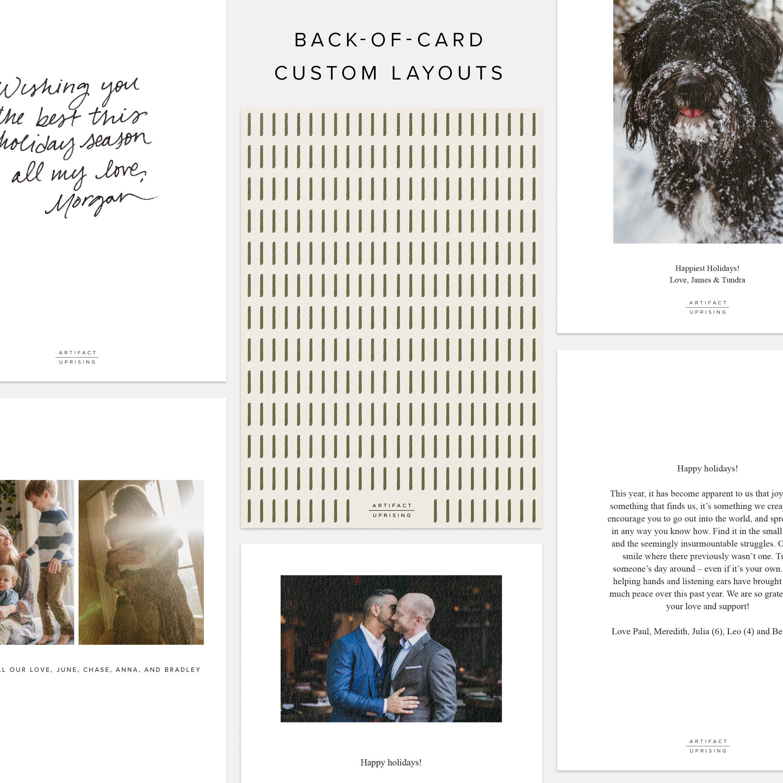 Merry Stitches Holiday Card