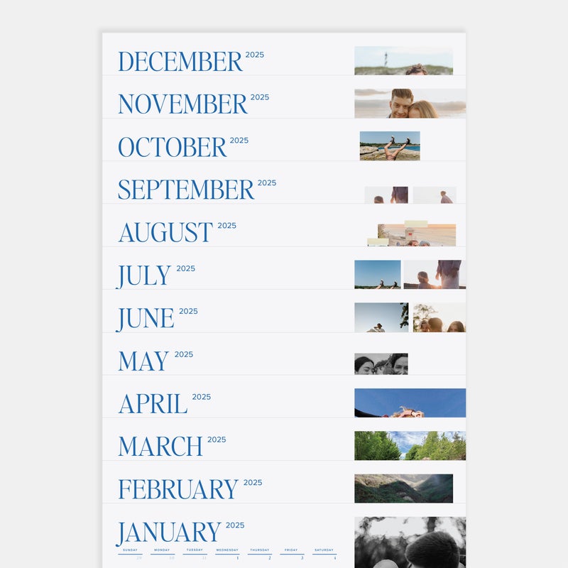 Modern Wall Calendar