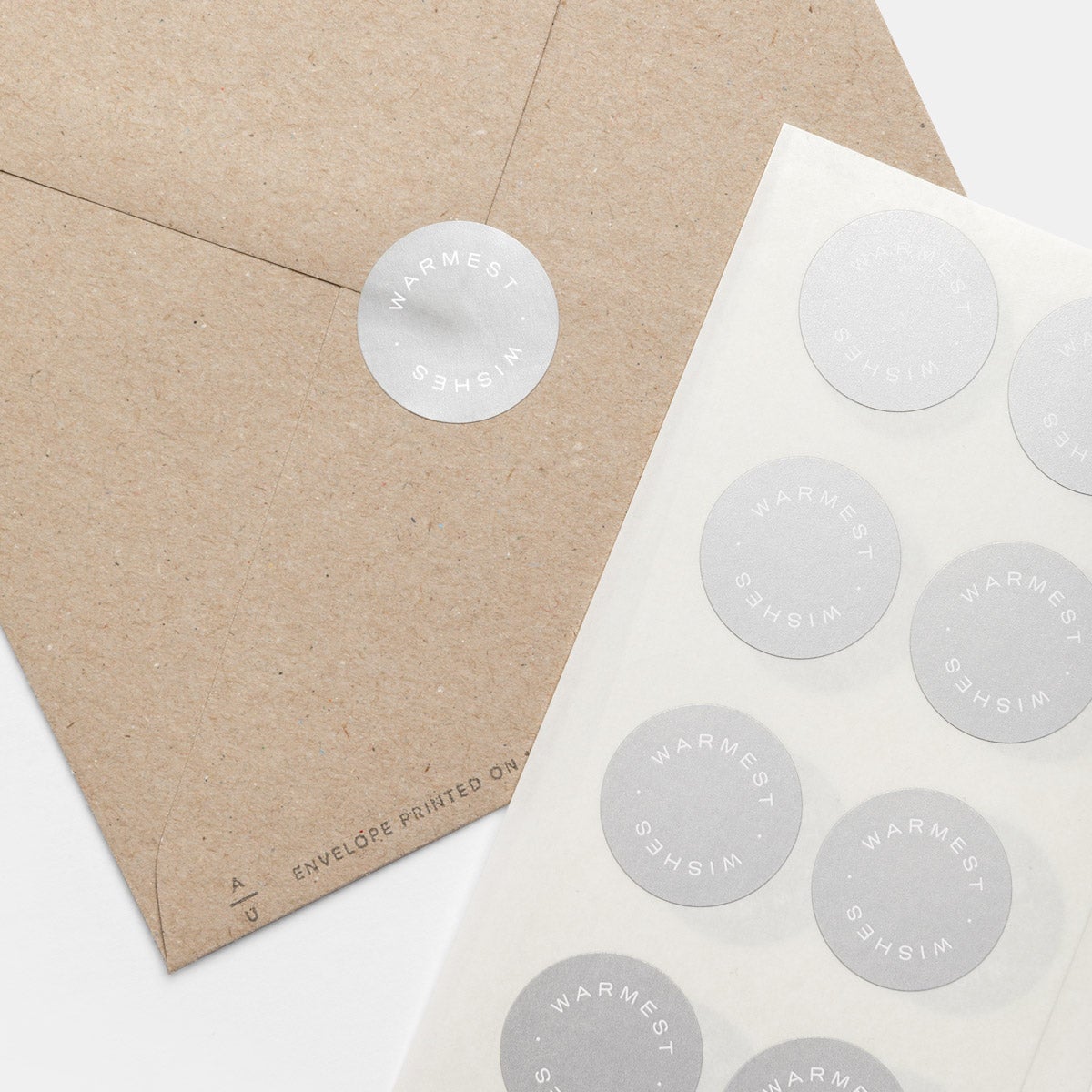 Handmade/Envelope Seals Thank You Wedding Envelope Stickers Big