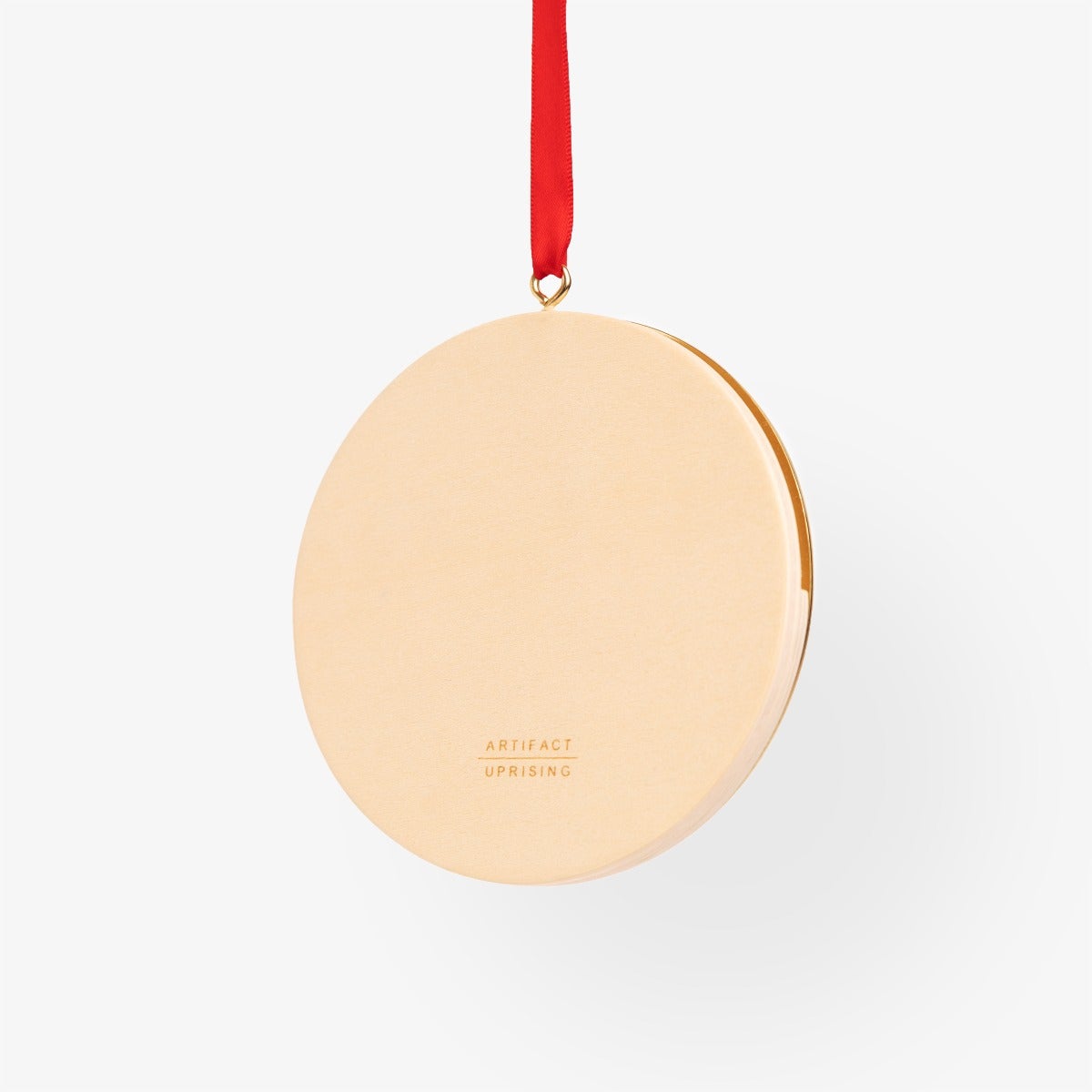 Custom Circle Photo Ornament