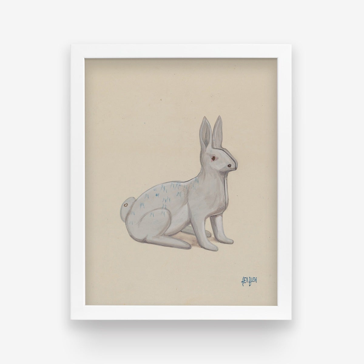 Rabbit Watercolor Art Print by Artifact Uprising | Prints