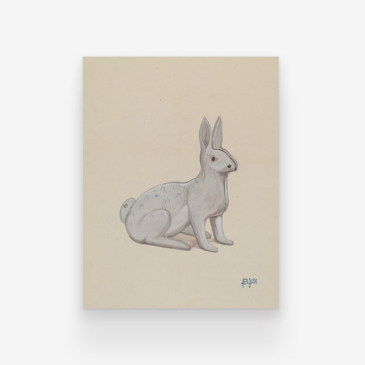 Rabbit Watercolor Art Print by Artifact Uprising | Prints