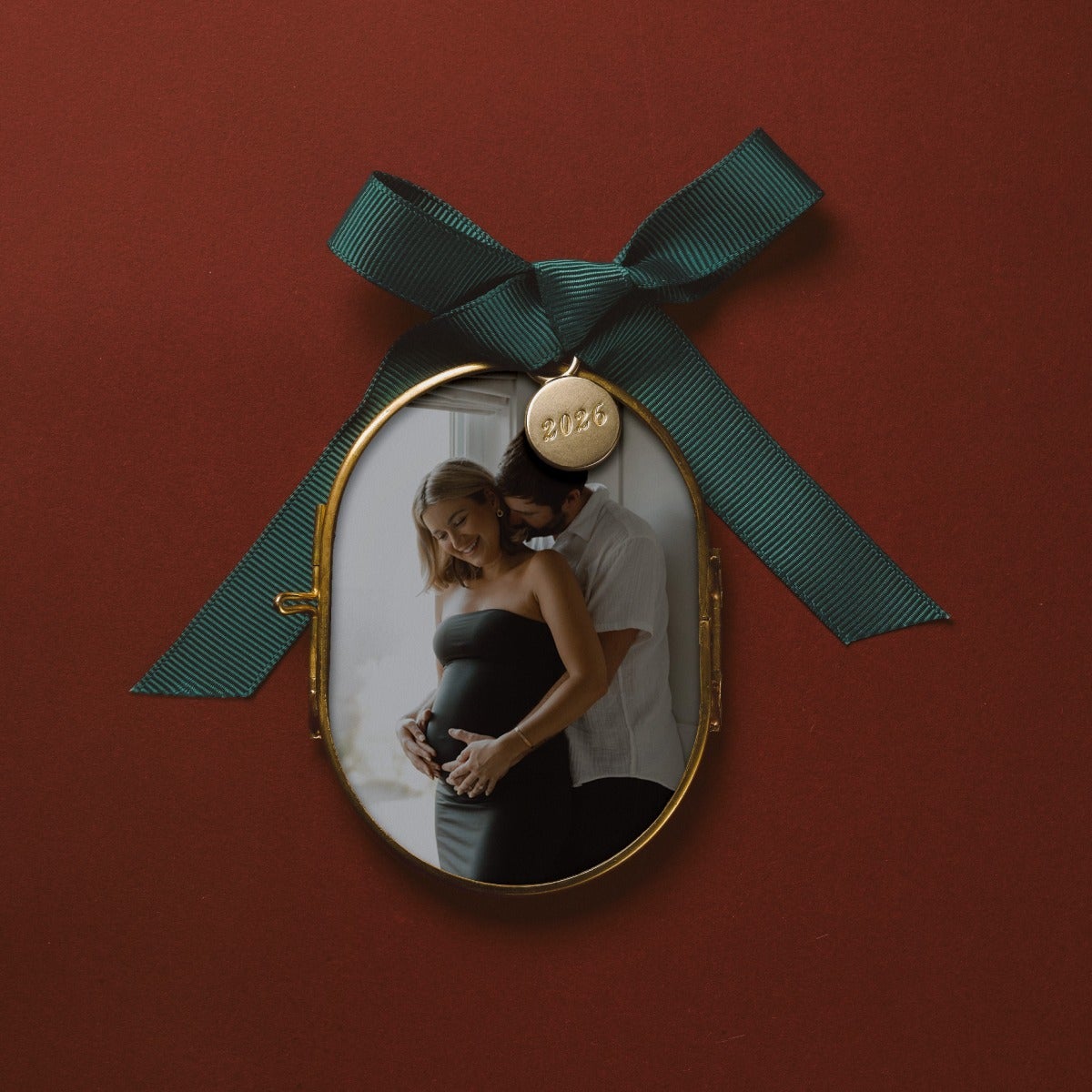 Pressed Glass Photo Ornament by Artifact Uprising | Photo Holders