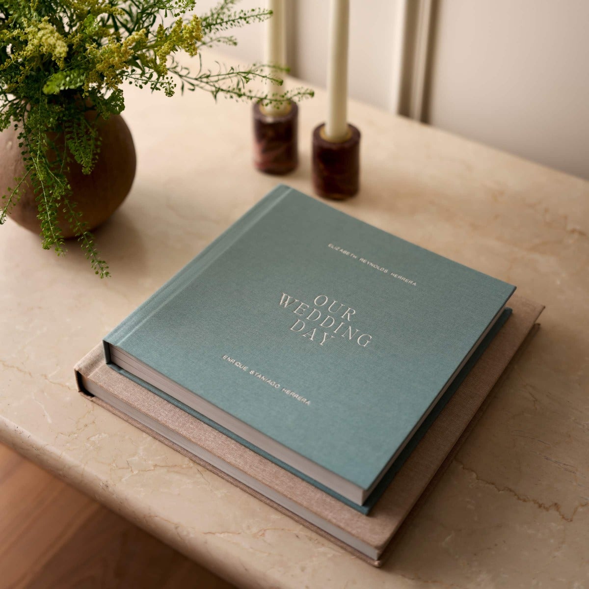 Wedding Layflat Photo Album by Artifact Uprising | Books