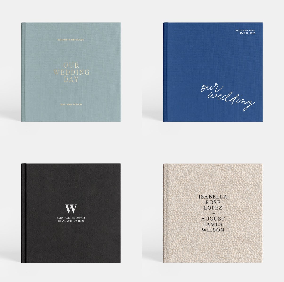 Wedding Layflat Photo Album by Artifact Uprising | Books