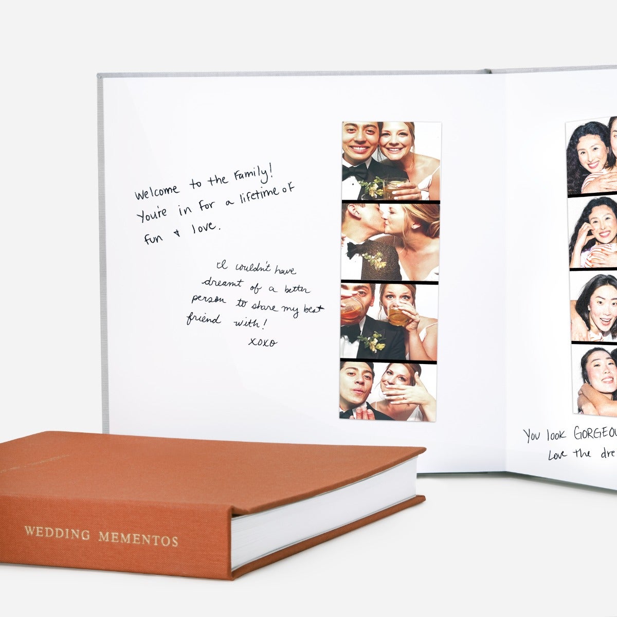 Wedding Guest book for Instax Pictures, Instax Weddin Guestbook Book with  writing space