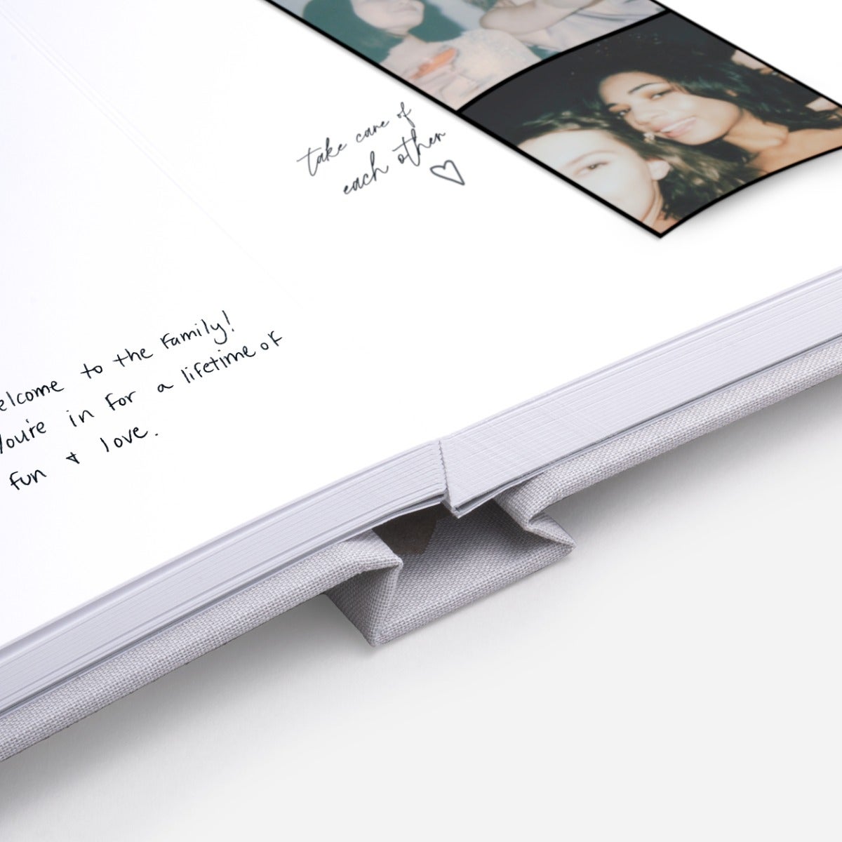 Presonalized Photo albums, Guestbook Album Presonalised Pages with space  for Pictures from PhotoBooh