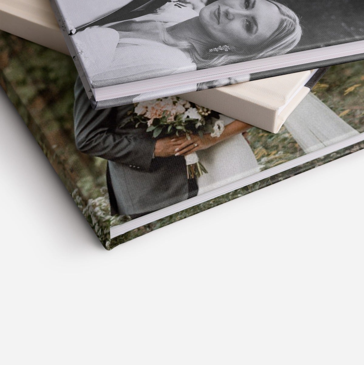 Wedding Photo-Wrapped Hardcover Book