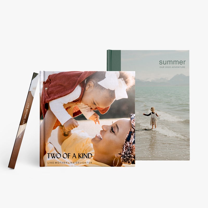 Photo-Wrapped Hardcover Book