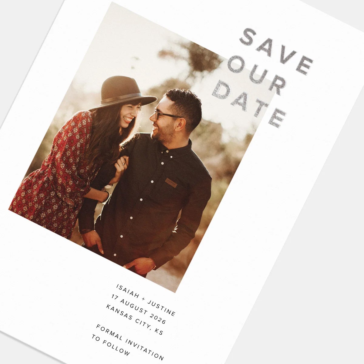 Save Our Date Card