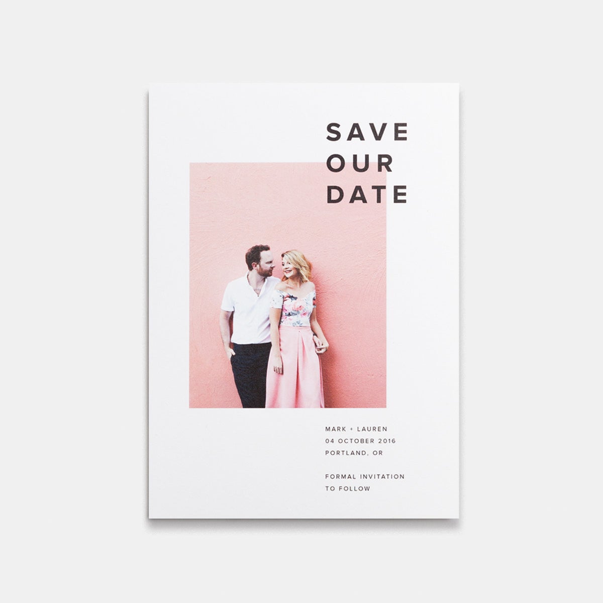 Uniquely Modern Save The Date Cards Artifact Uprising