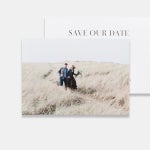 Save The Date Photo Card (Horizontal)