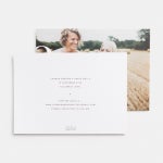 Ampersand Save The Date Card