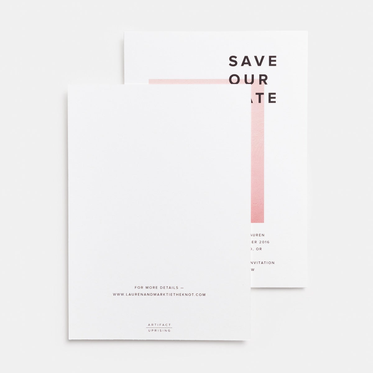 Save Our Date Card