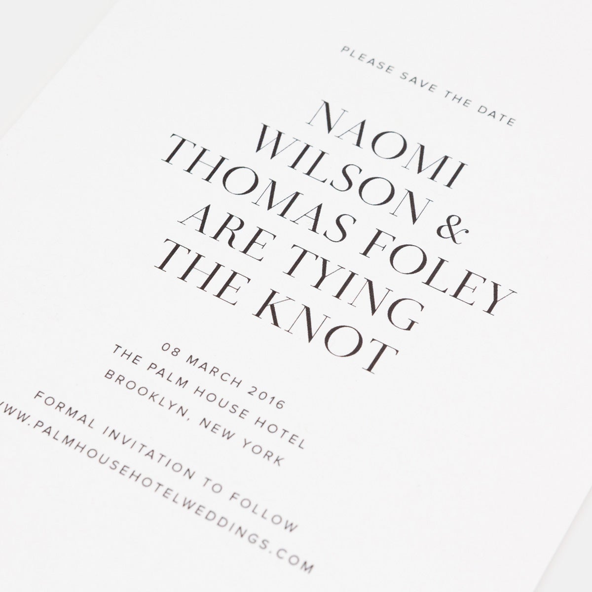 Celebrate Save The Date