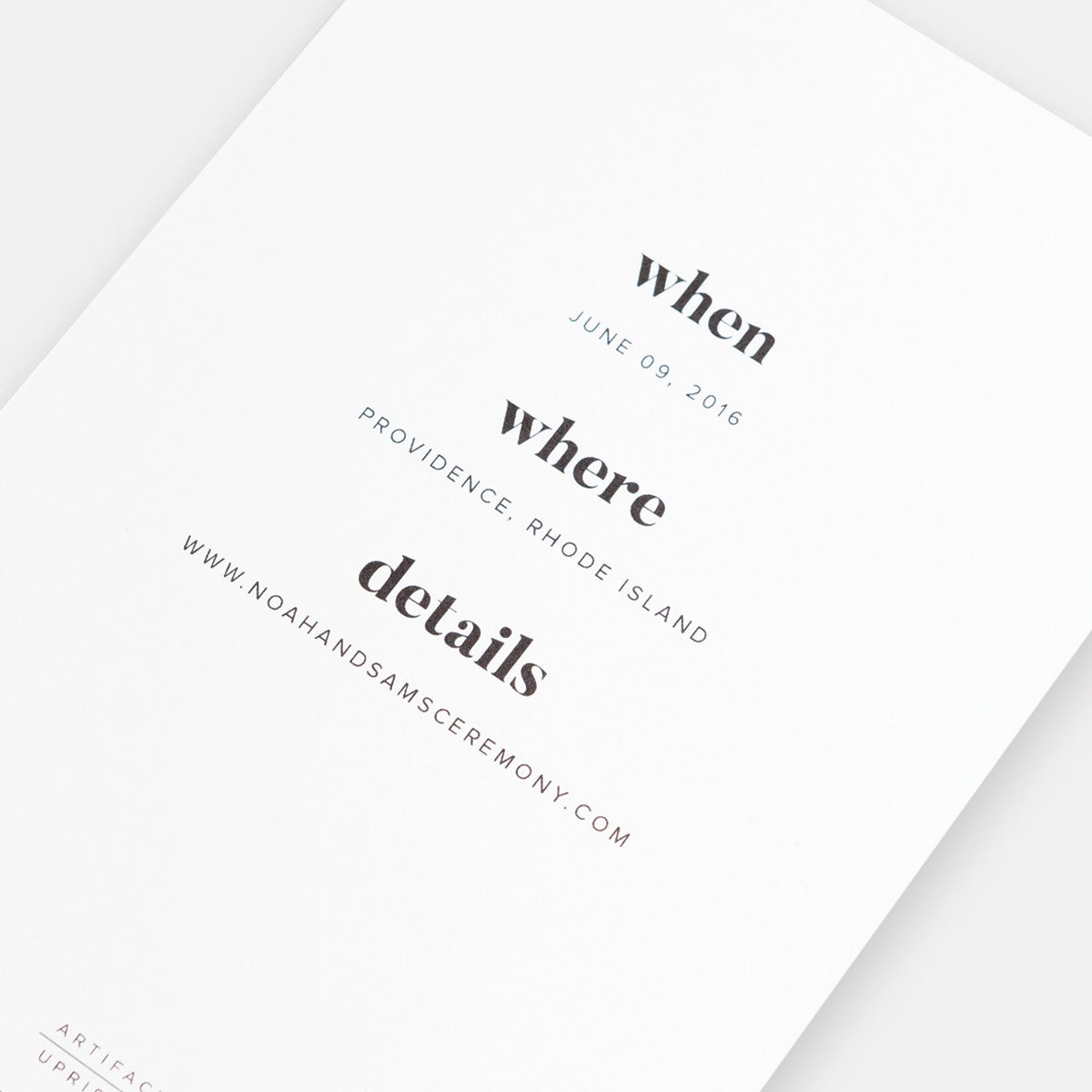 It's A Date Photo Card