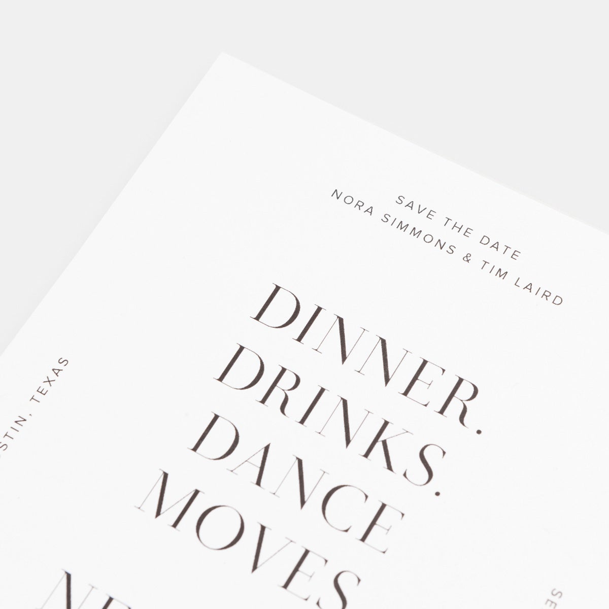 Need We Say More Save The Date