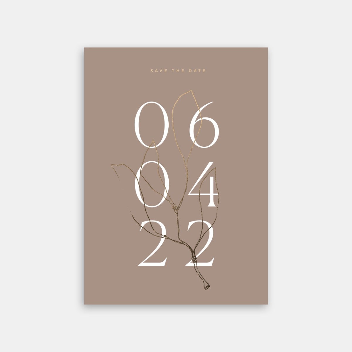 Classic Botanical Save the Date by Artifact Uprising | Cards