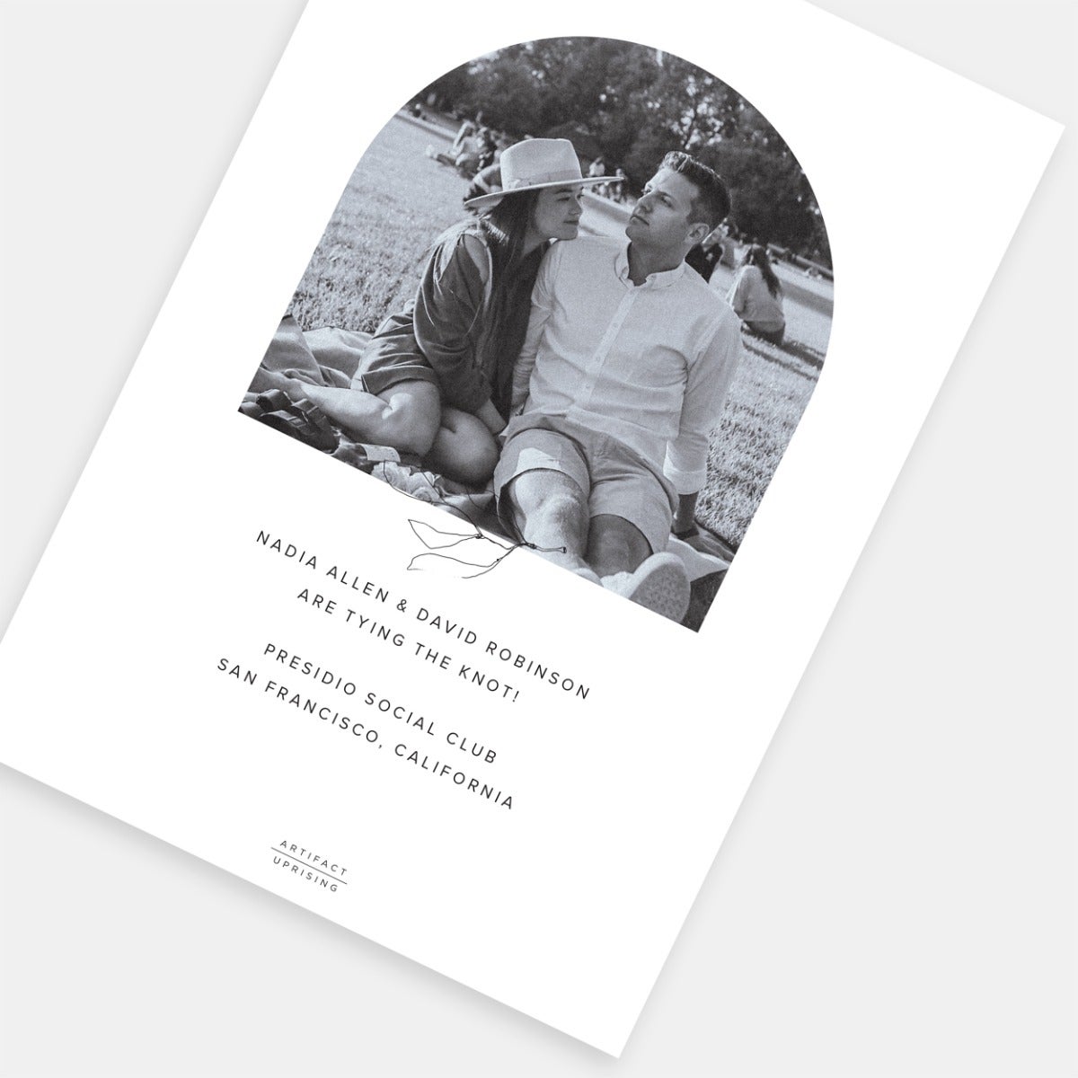 Classic Botanical Save the Date