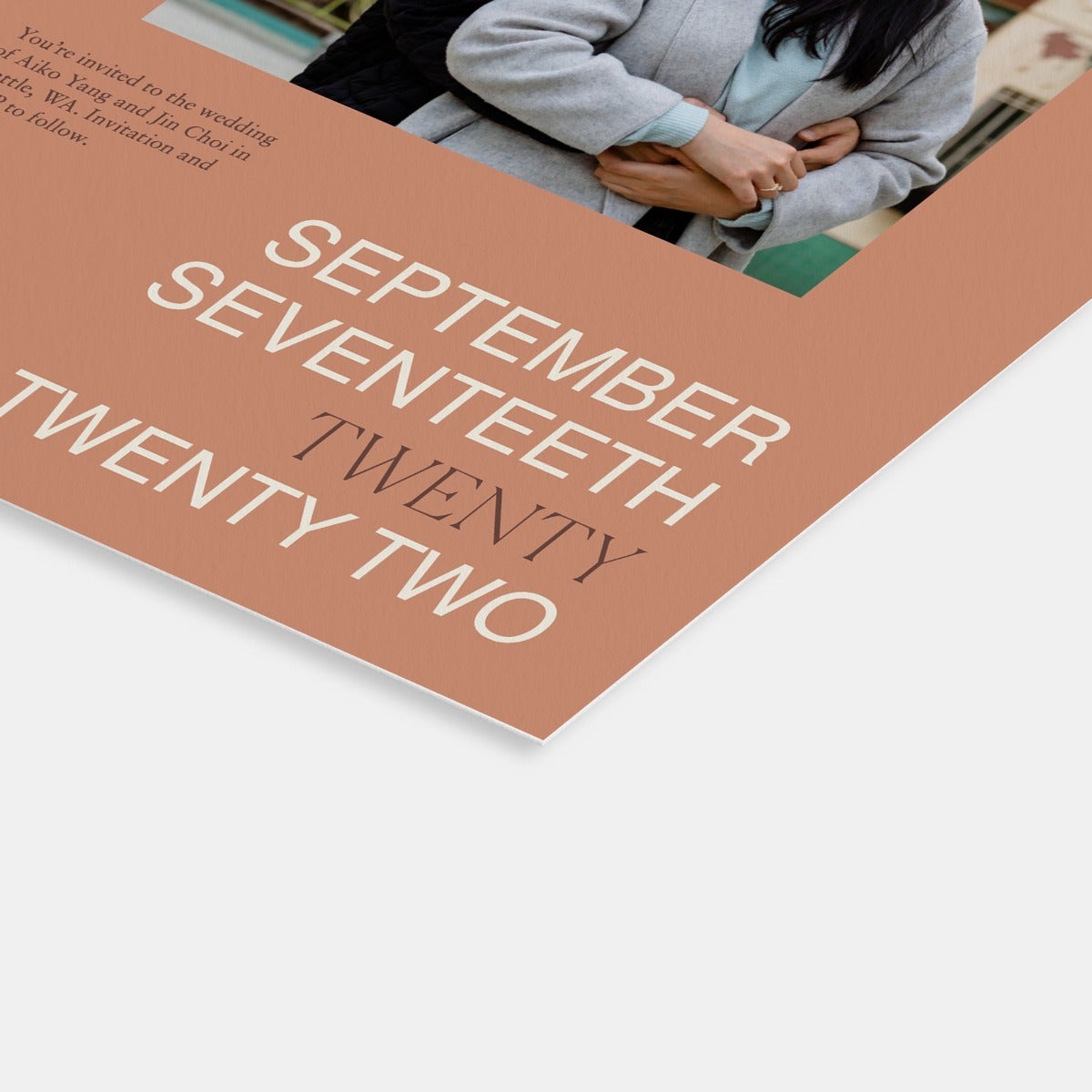 Details First Save the Date