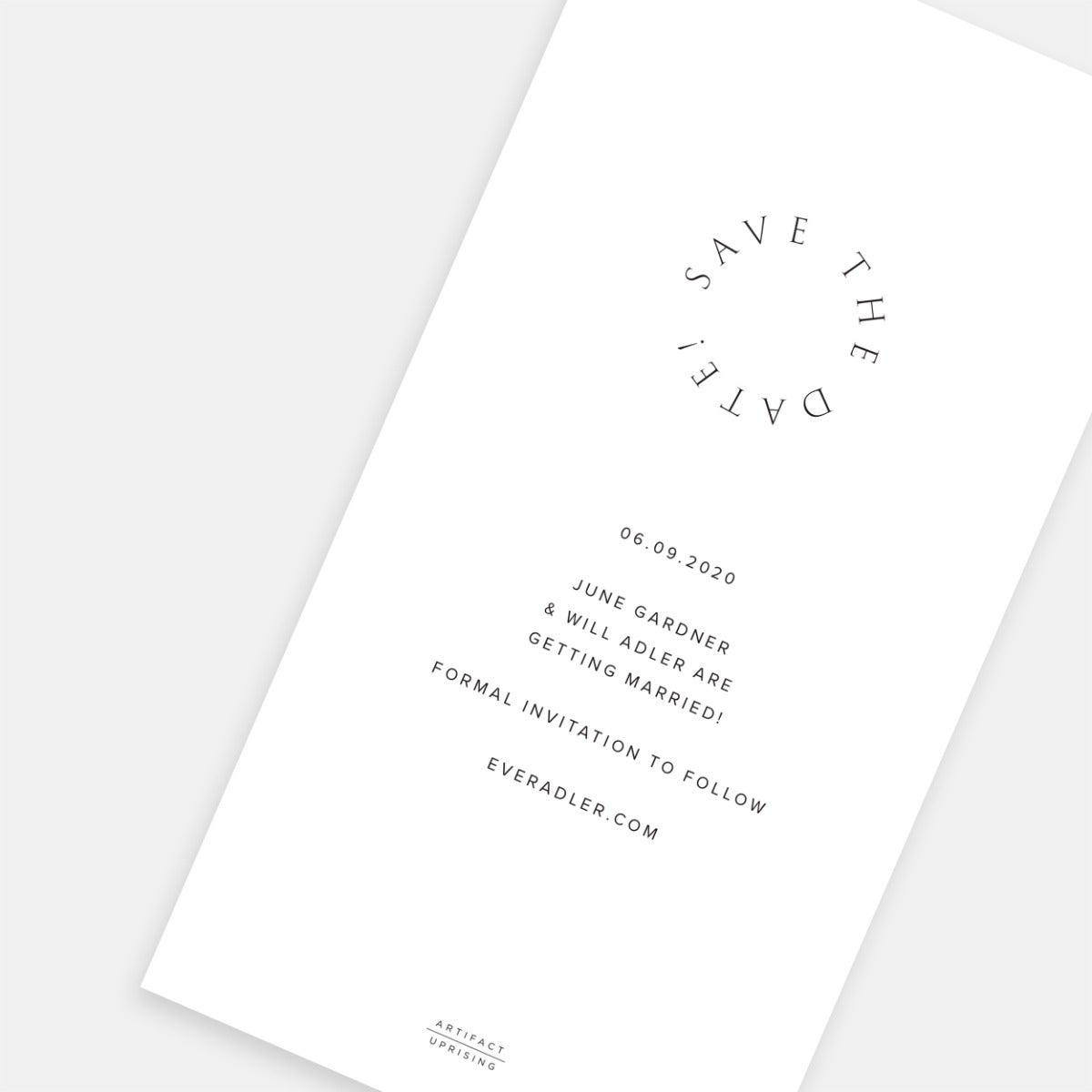 Encircled Save the Date