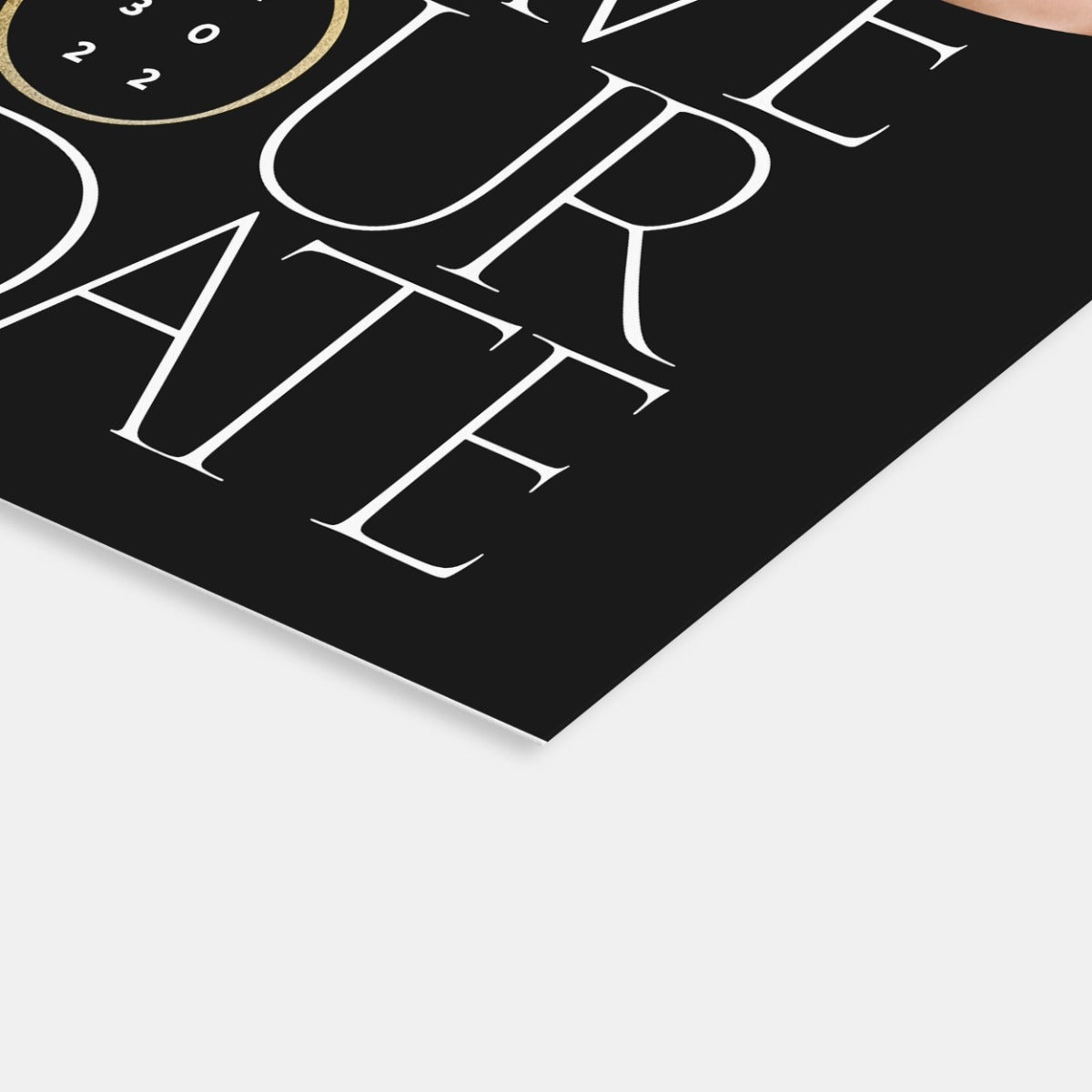 Modern Details Save the Date