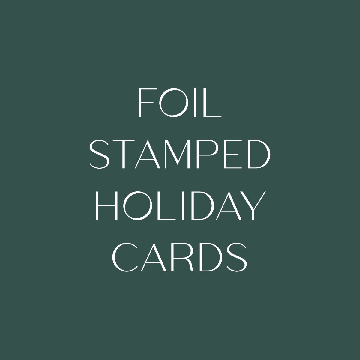 Shop Foil-Stamped Cards