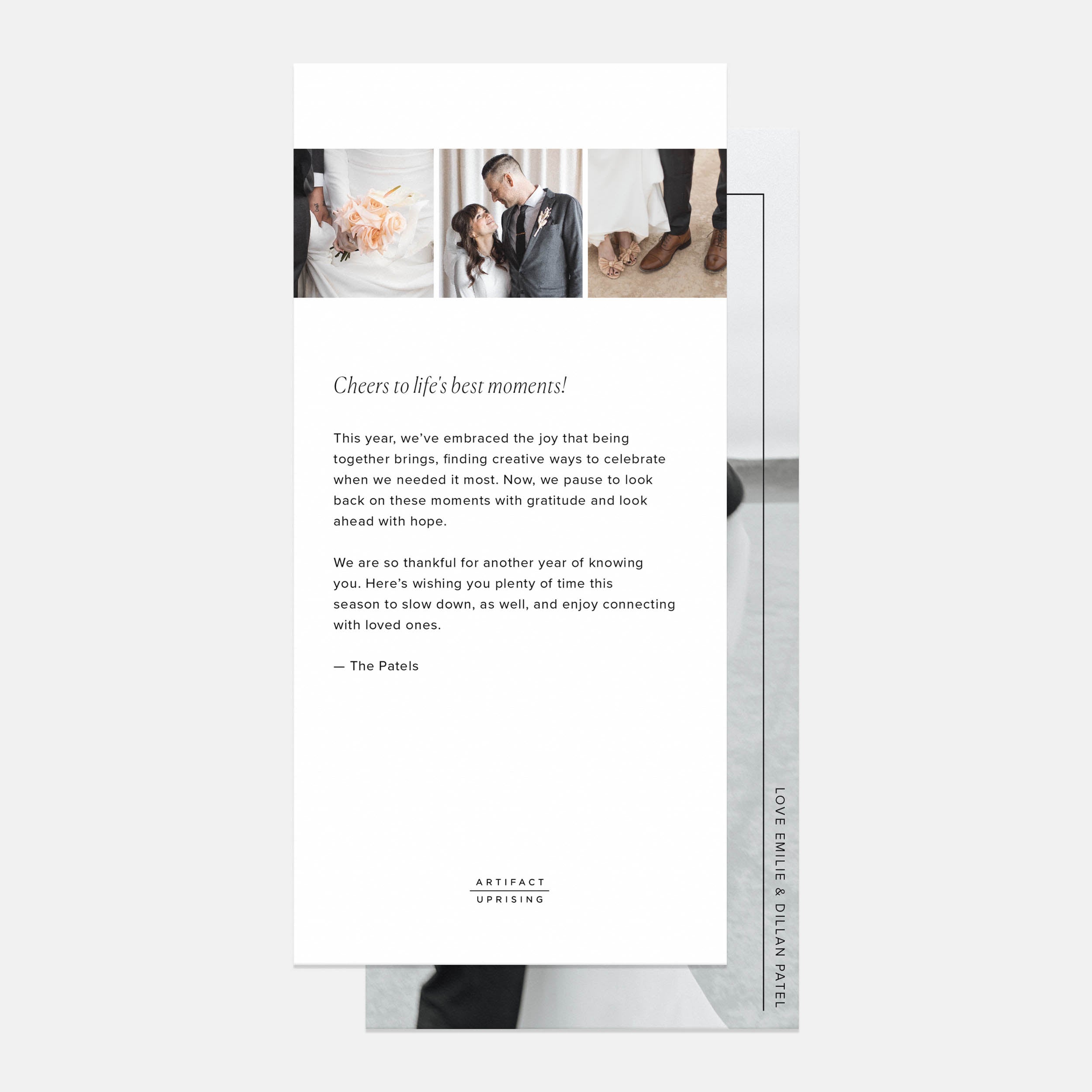 Simple Line Holiday Card