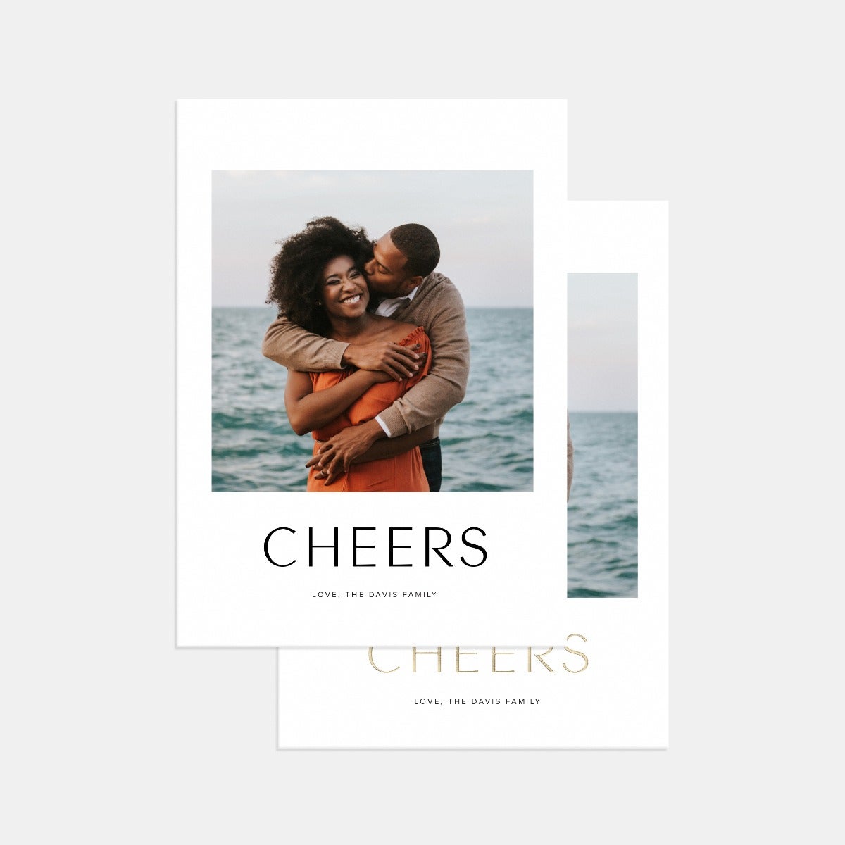 Simple Greeting Holiday Card