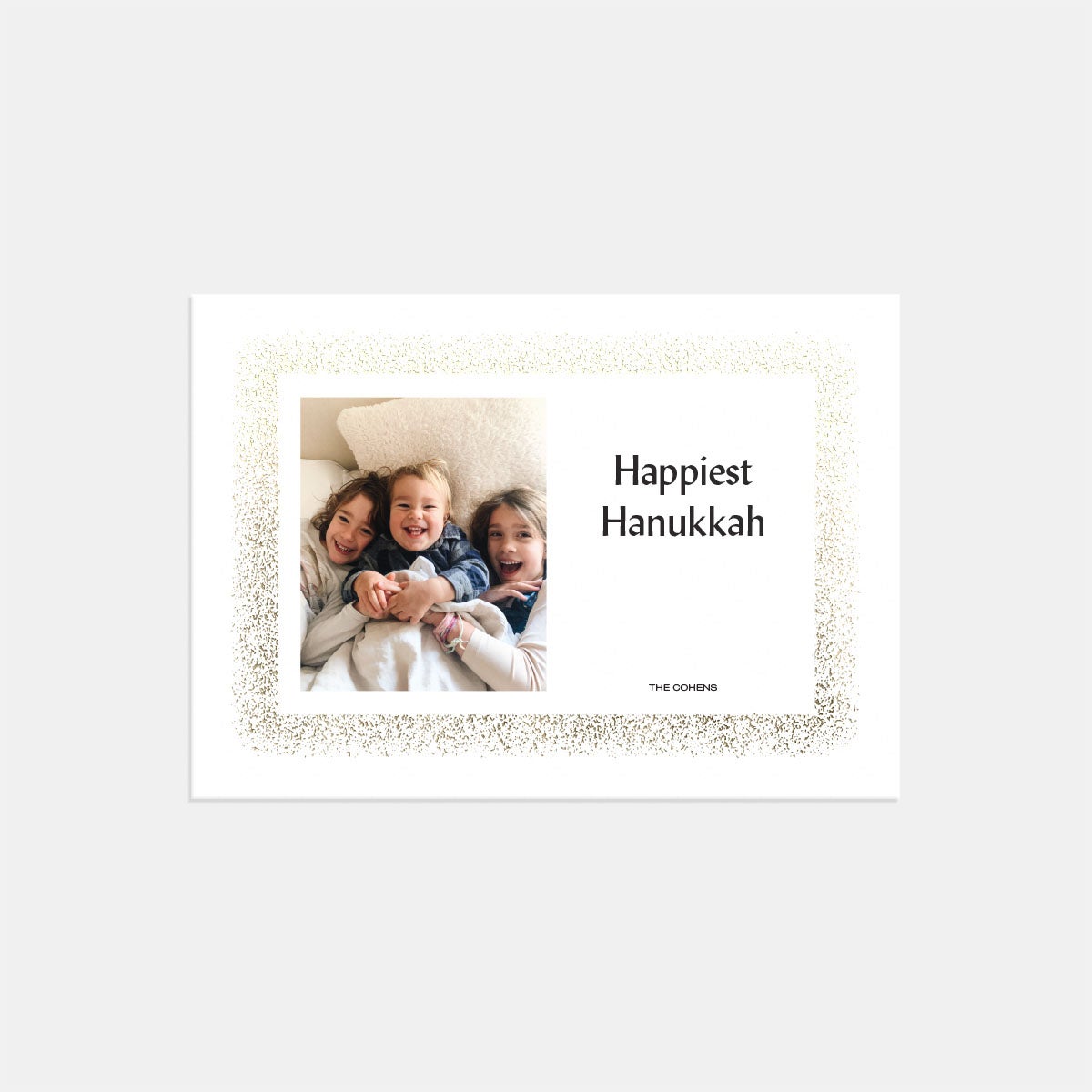 Speckled Glow Holiday Card
