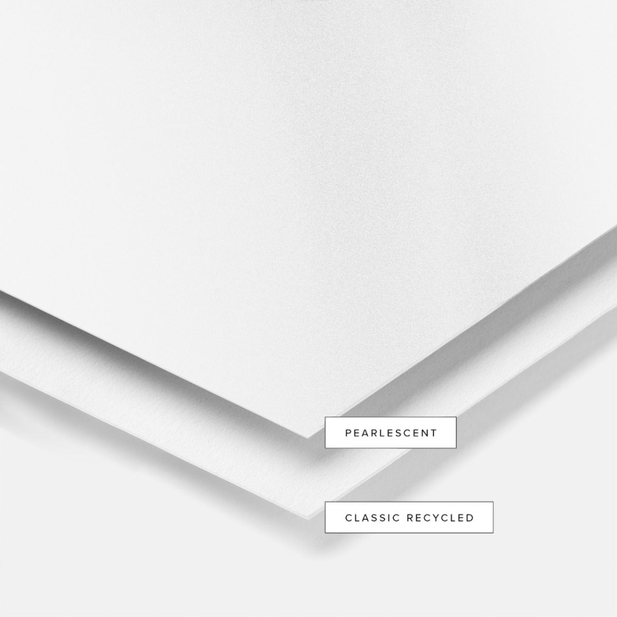 Easy Minimalist Folded Thank You Card