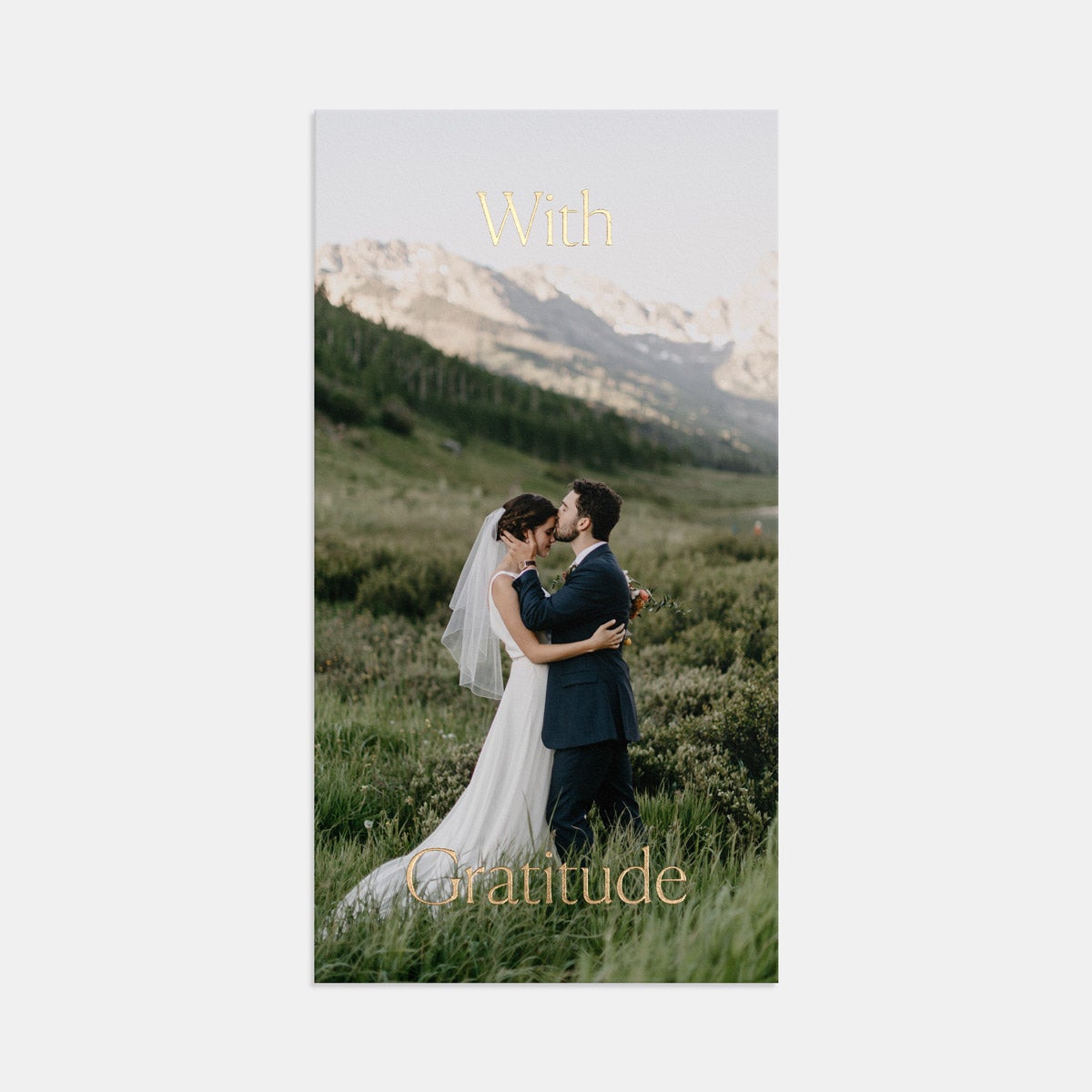 Simple Serif Thank You Card by Artifact Uprising | Cards