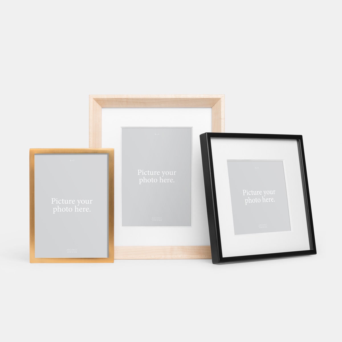 Tabletop Frames without Prints by Artifact Uprising | Frames