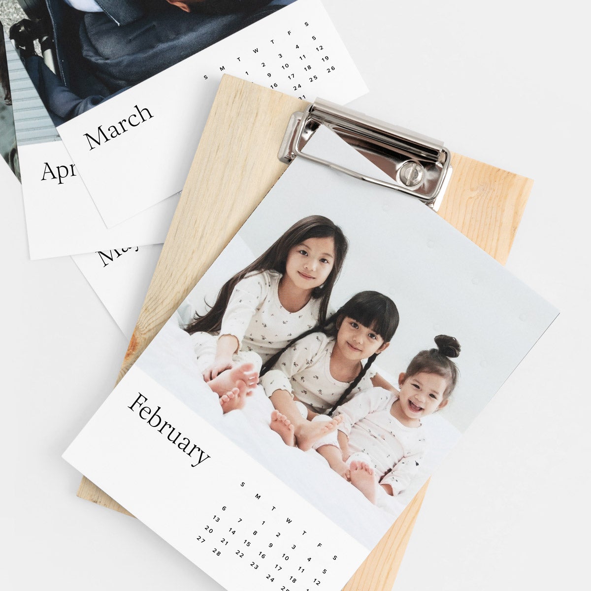 IDEAL FOR CHRISTMAS PRESENTS 2020/21 A4 PERSONALISED PHOTO CALENDARS 
