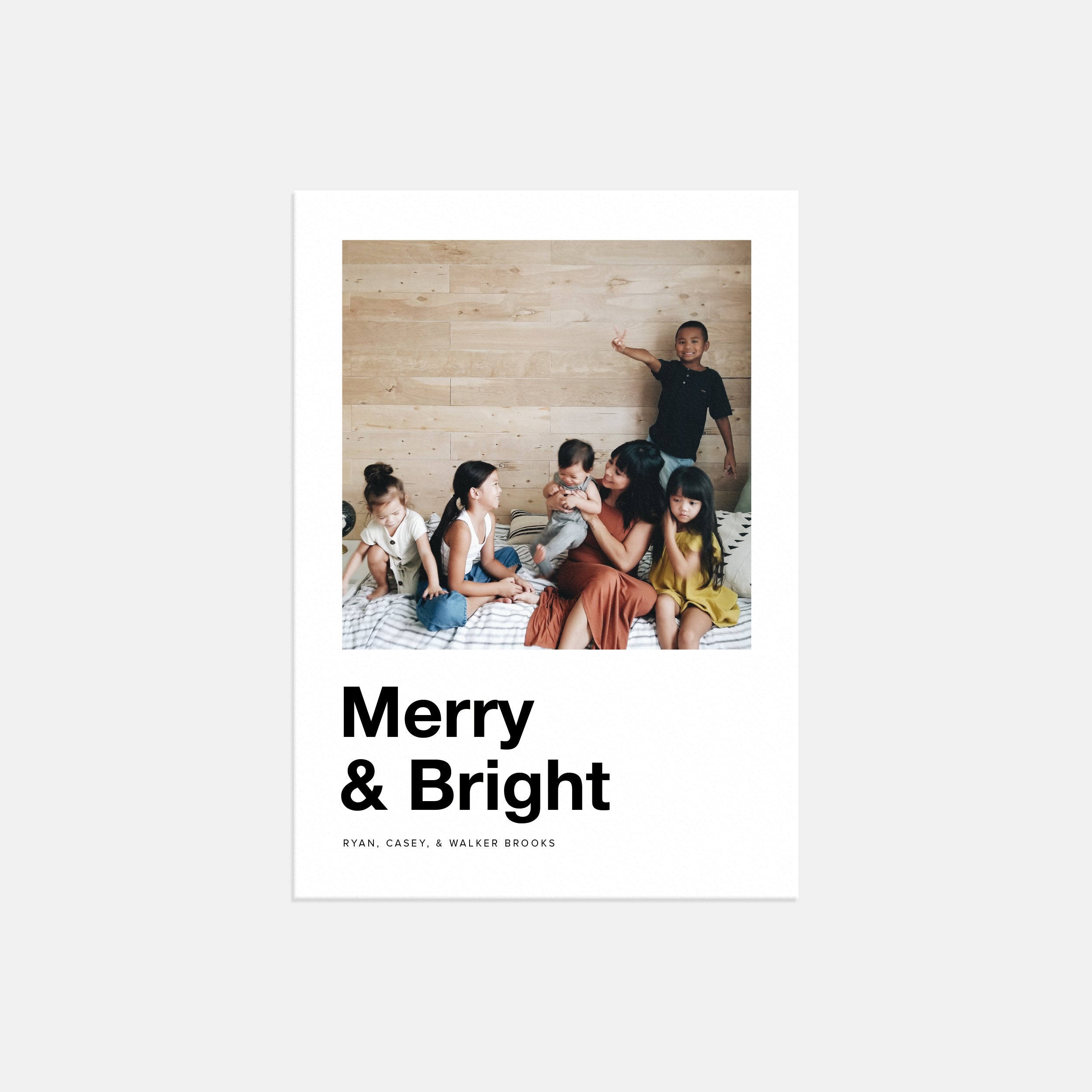 Be Merry & Bright Card