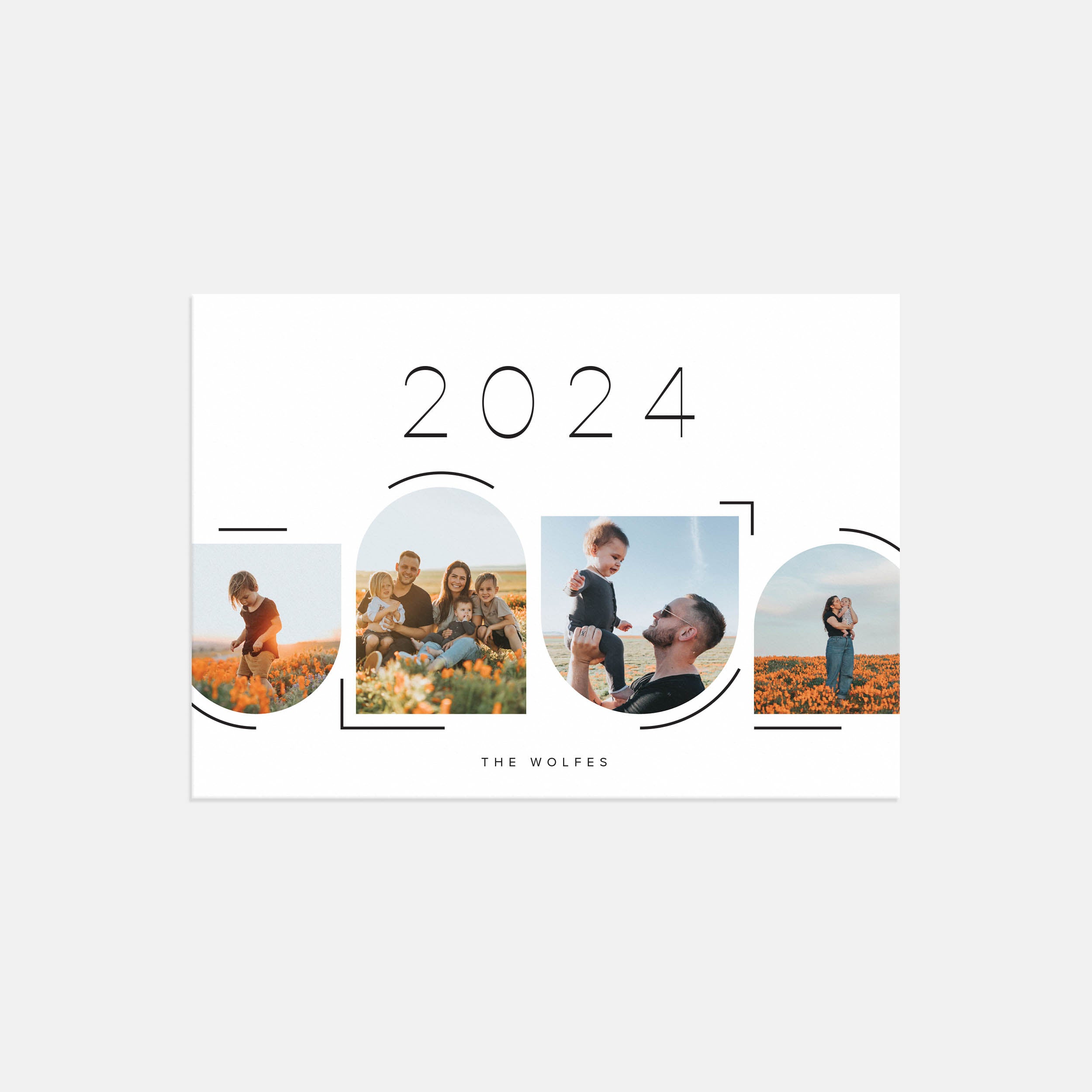 Digital Scrapbook Pack Yearbook 2024 Week Date Journal Cards and