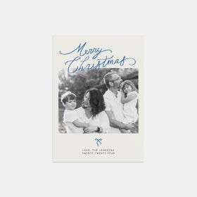 Merry Christmas Bow Card by Artifact Uprising | Cards