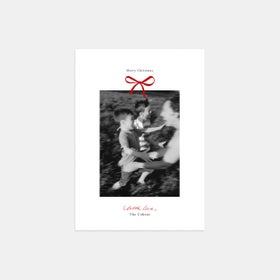 Tied With a Bow Holiday Card by Artifact Uprising | Cards